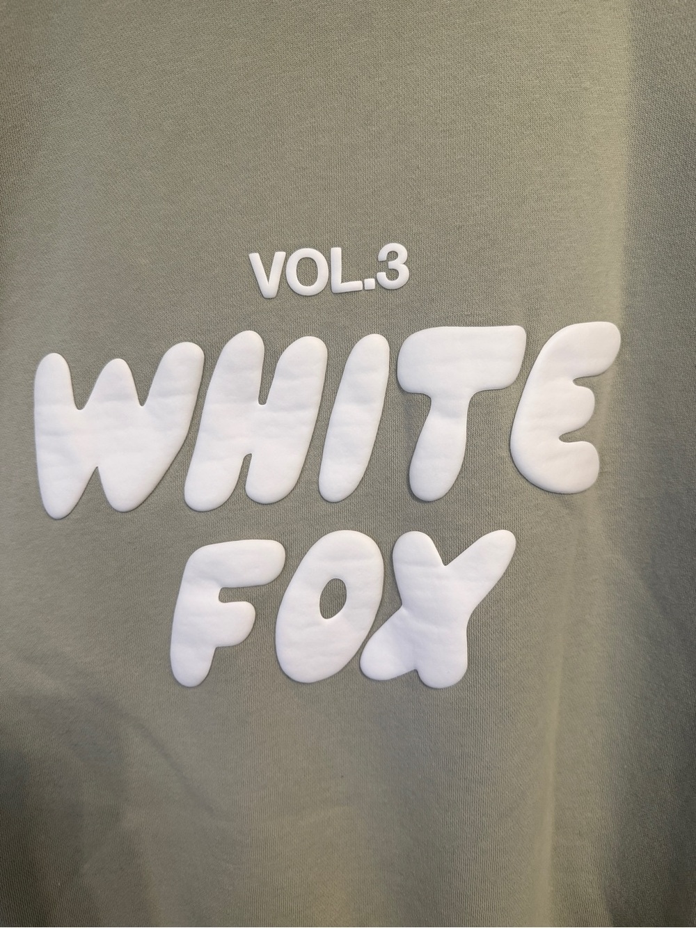 White Fox Women’s Light Green Hoodie Sweatshirt L/XL - Picture 7 of 7